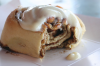 Cinnammon bunn with melted vanilla toping.png