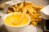 Fries with notches and cheese diping sauce.jpg