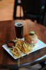 Perfect lunch - burger, fries, beer.jpg