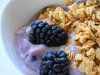 Granola, blueberry yogurt, blueberrys.jpg