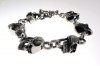 Assassin Jewellery 'Poison' Silver Mens Bracelet 2.jpg