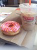Dunkin' Donuts coffee and donut.jpg
