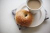 #bagel #bread #breakfast #tea.jpg