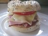 #breakfast #sandwich #cheese #tomato #ham #bagel #seeded.jpg